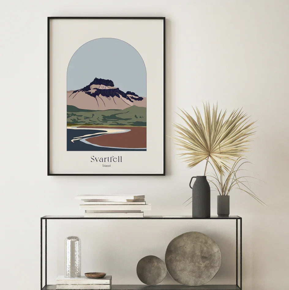 SVARTFELL - Póster frá Artless - 2 stærðir