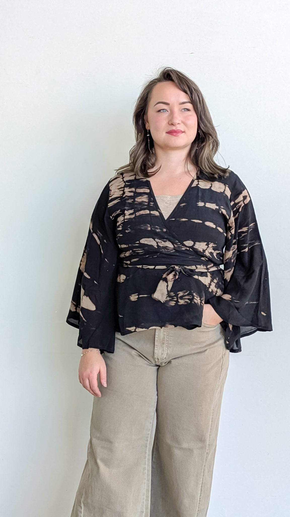 Cofur Wrap blússa M/L