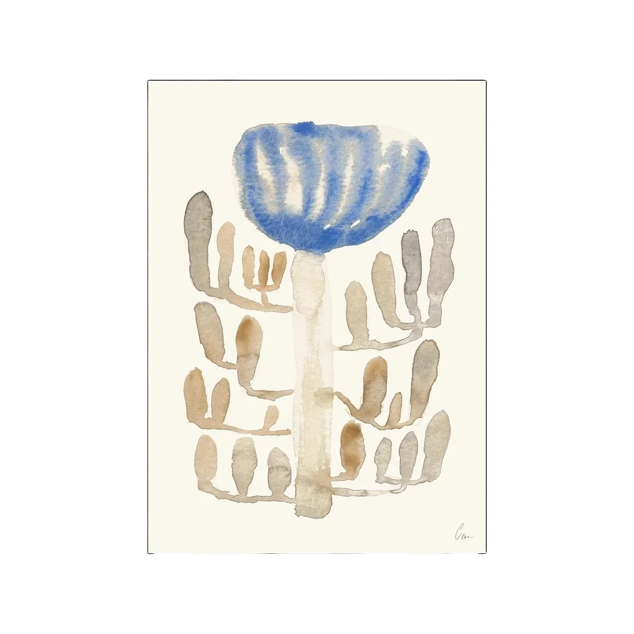 Oktober - The Poster Club x Clara Schicketanz - 30x40 cm
