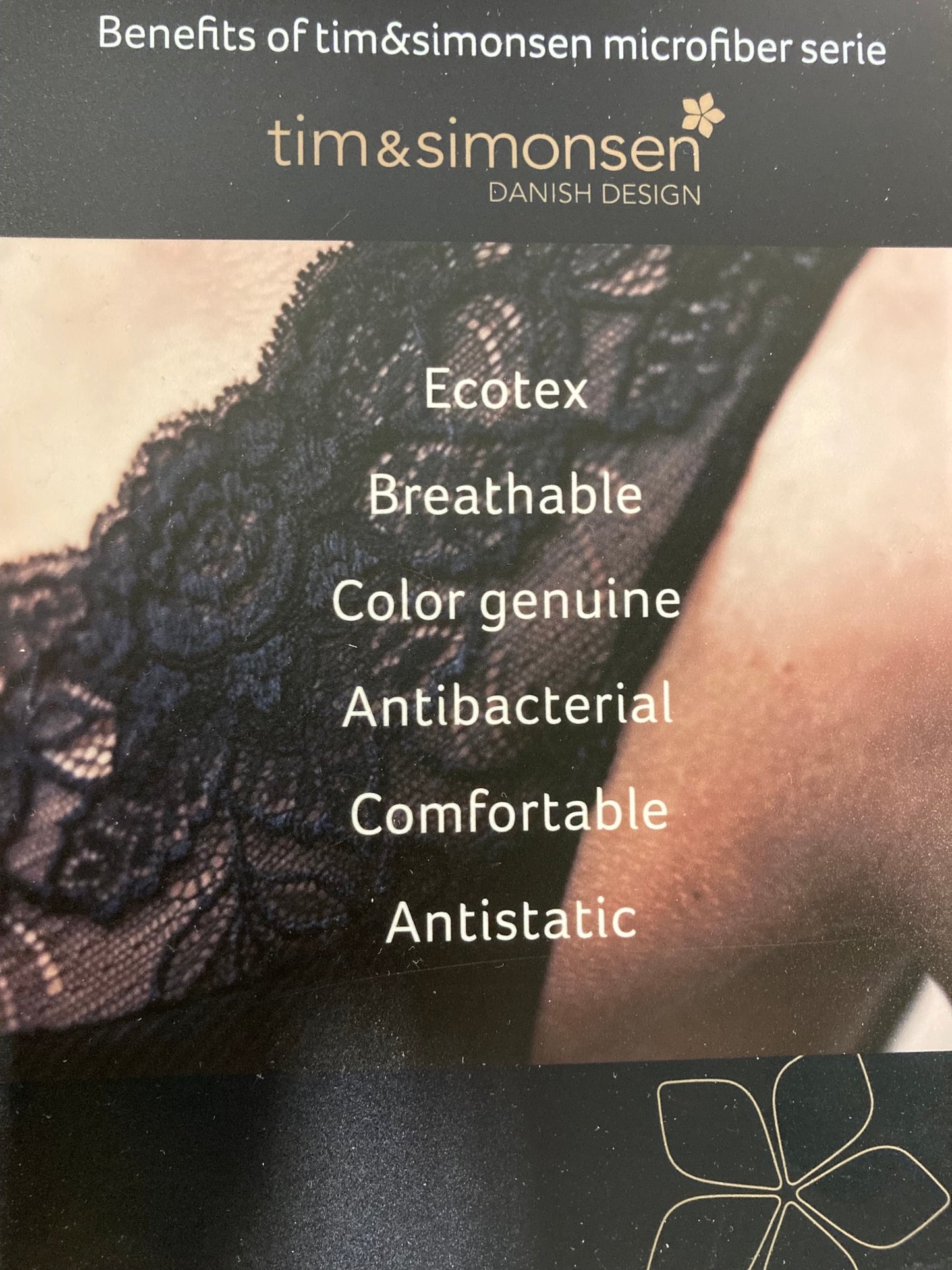 Nærbolir með blúndu