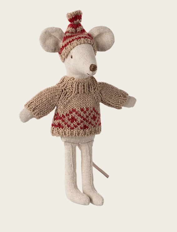 Maileg – Knitted sweater and hat Mom/Dad