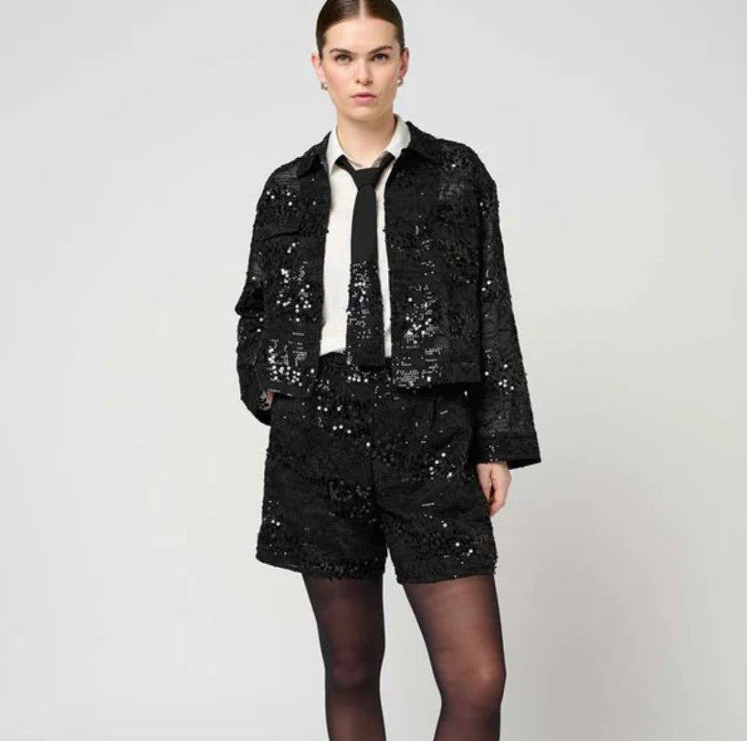 Costamani - Pallíettu Bindi - Svart