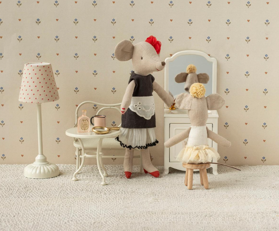 Maileg - Vintage floor lamp, Mouse - Doppóttur