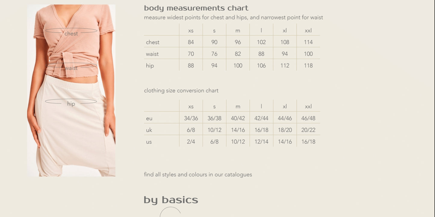 by basics (3009) – Merinó buxur m/klauf