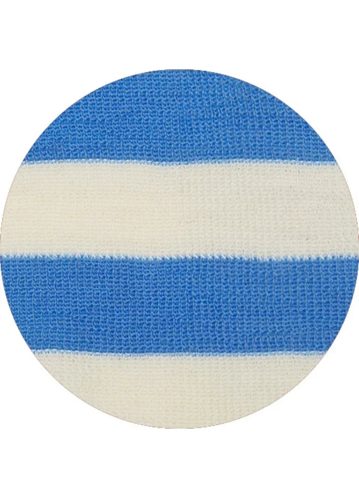 by basics (4060) - Merino ull peysa m/ruffle kvart ermum