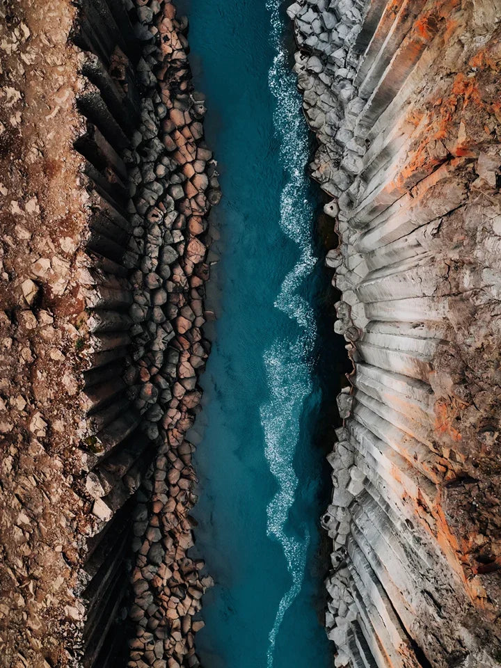 Stuðlagil - Póster BY RÁN BJARGAR 50x70cm