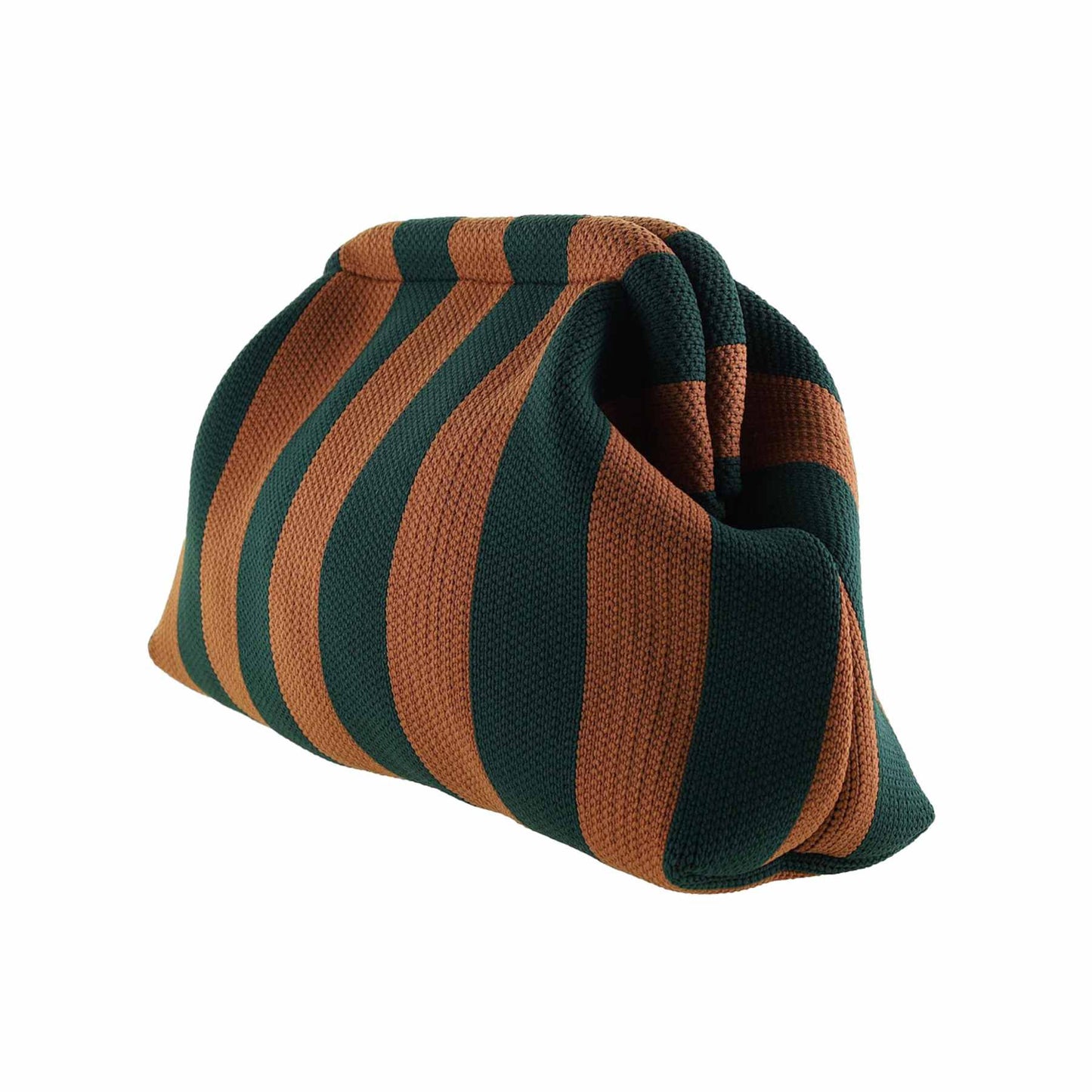 By Stær - Alba Clutch Brown/Deep Green