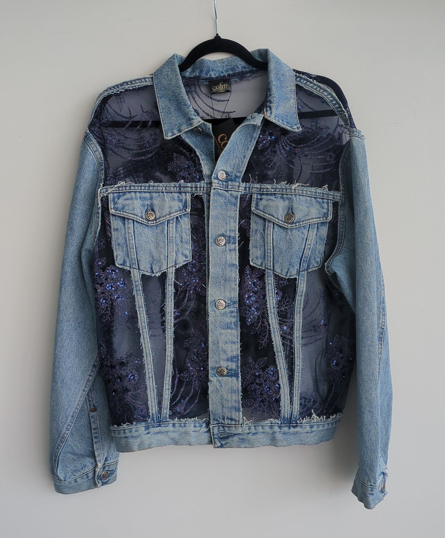 Cofur Lace Denim jacket
