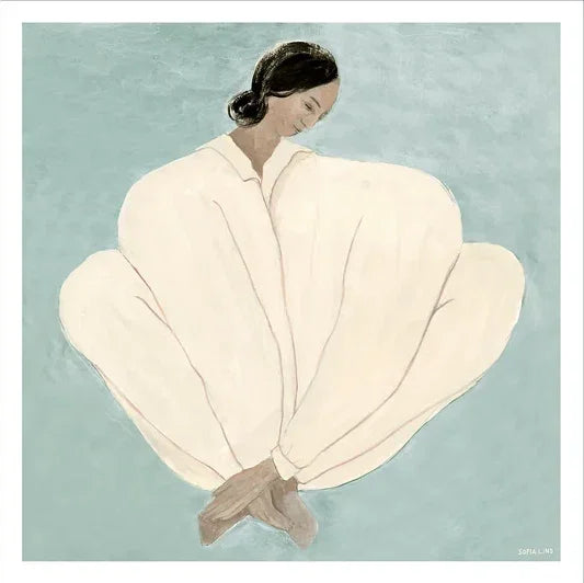 Meet Me At Jaures 50x50cm - The Poster Club x Sofia Lind