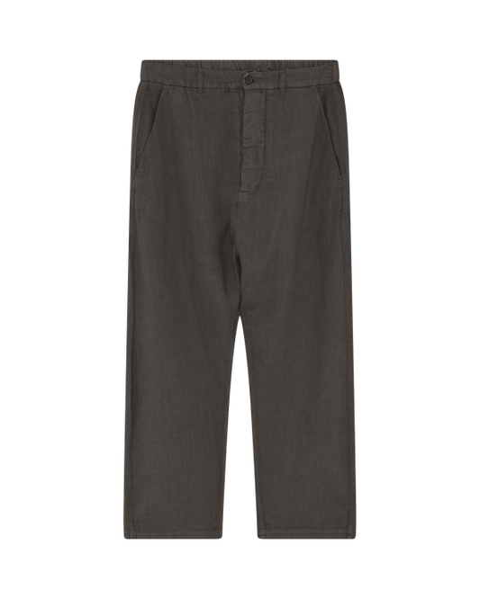 by basics – Hör buxur Chinos (Charcoal)