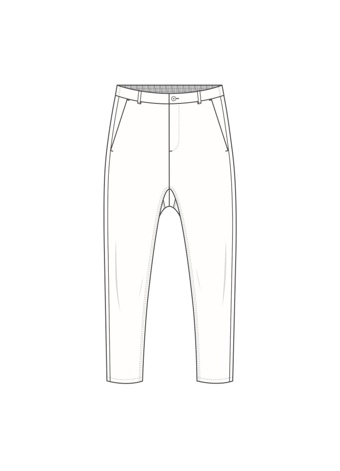 by basics – Hör buxur Chinos