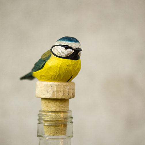 Bottle stopper - Blue tit