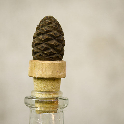 Bottle stopper - Pinecone(Furuköngll)