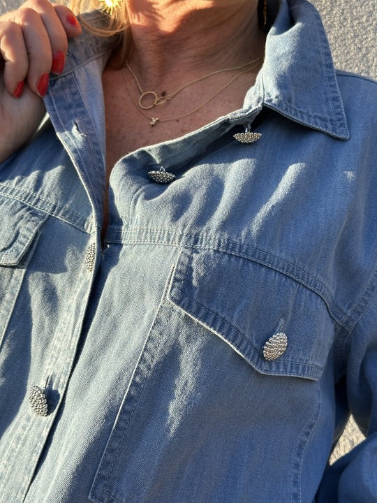 Gaspar - Belize Denim Jumpsuite