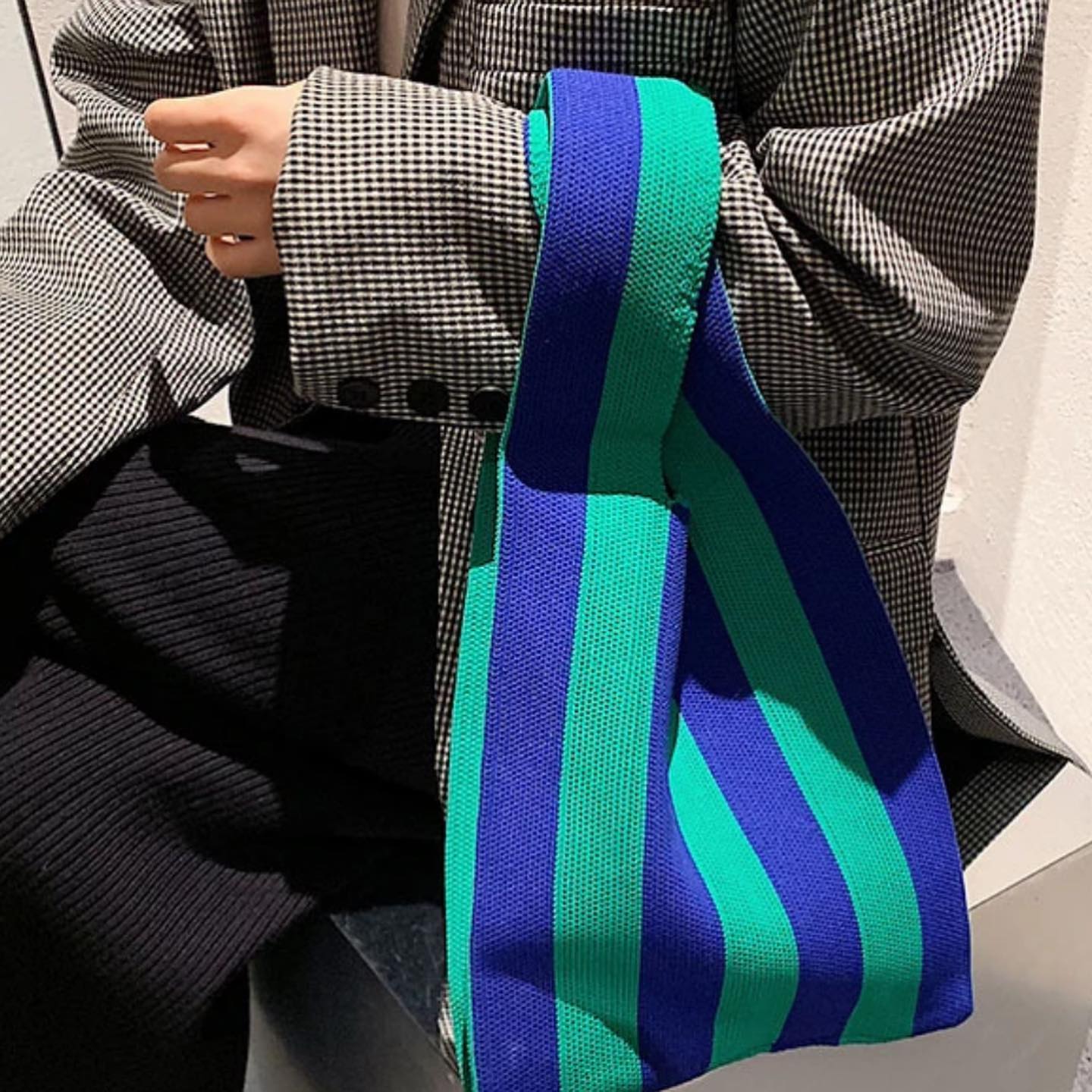 By Stær - Filippa taska Petroleum/Orange