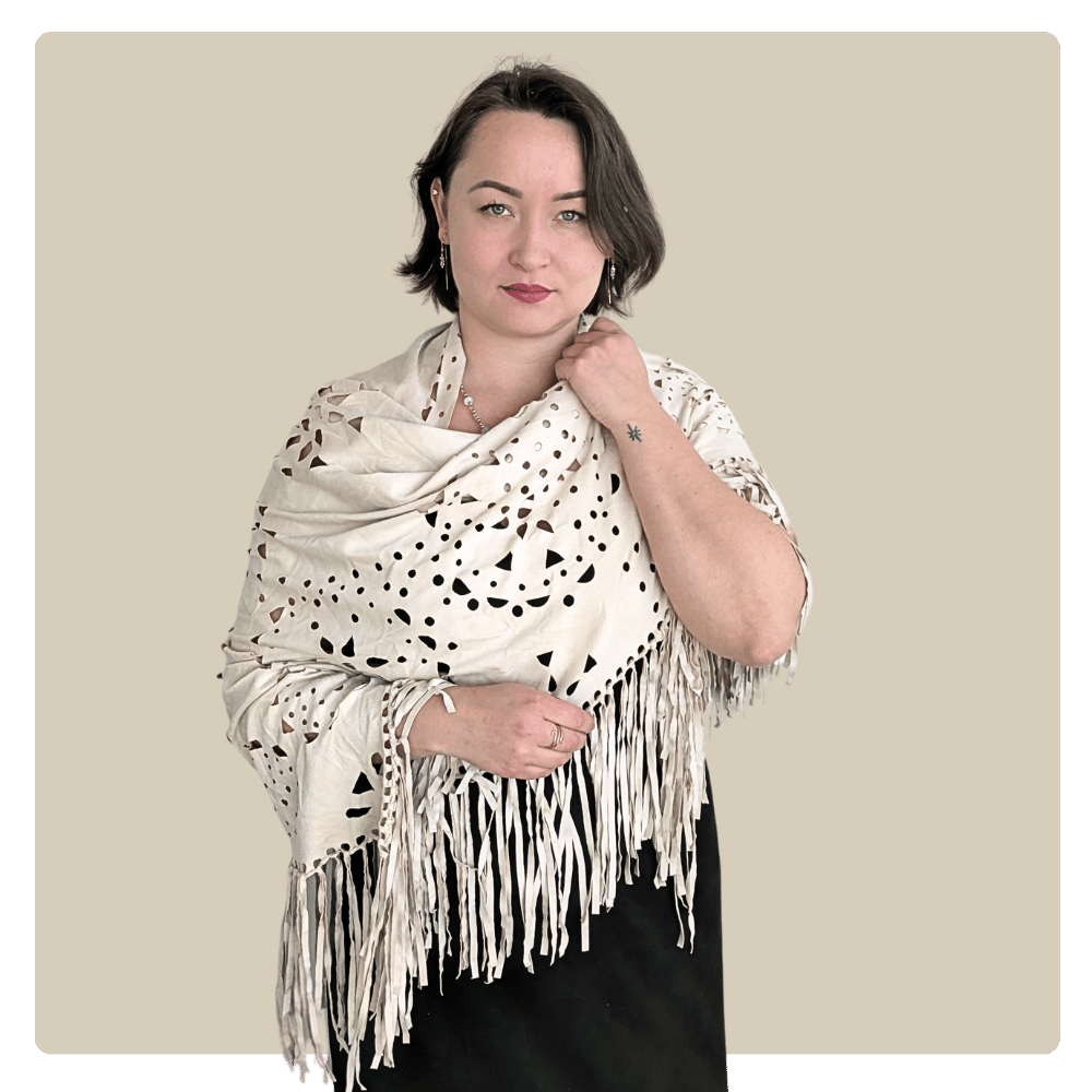 Ellie Fringe Scarf  – 4 litir