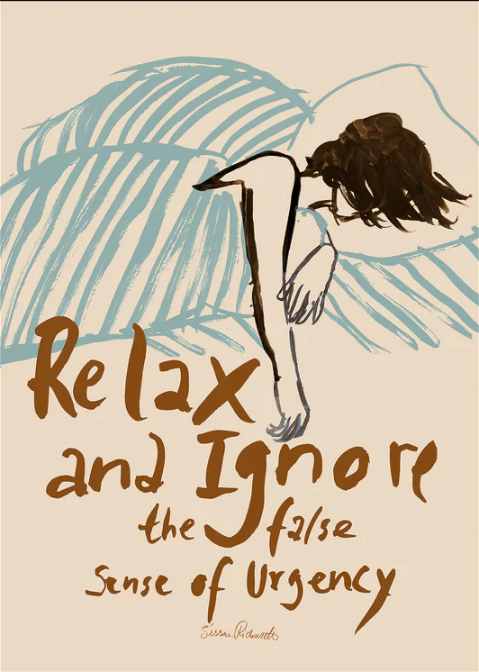 Relax and Ignor 50x70cm - Sissan Richardt