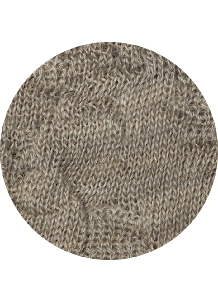 by basics – Merino Bubble handstúkur (Elephant melang)