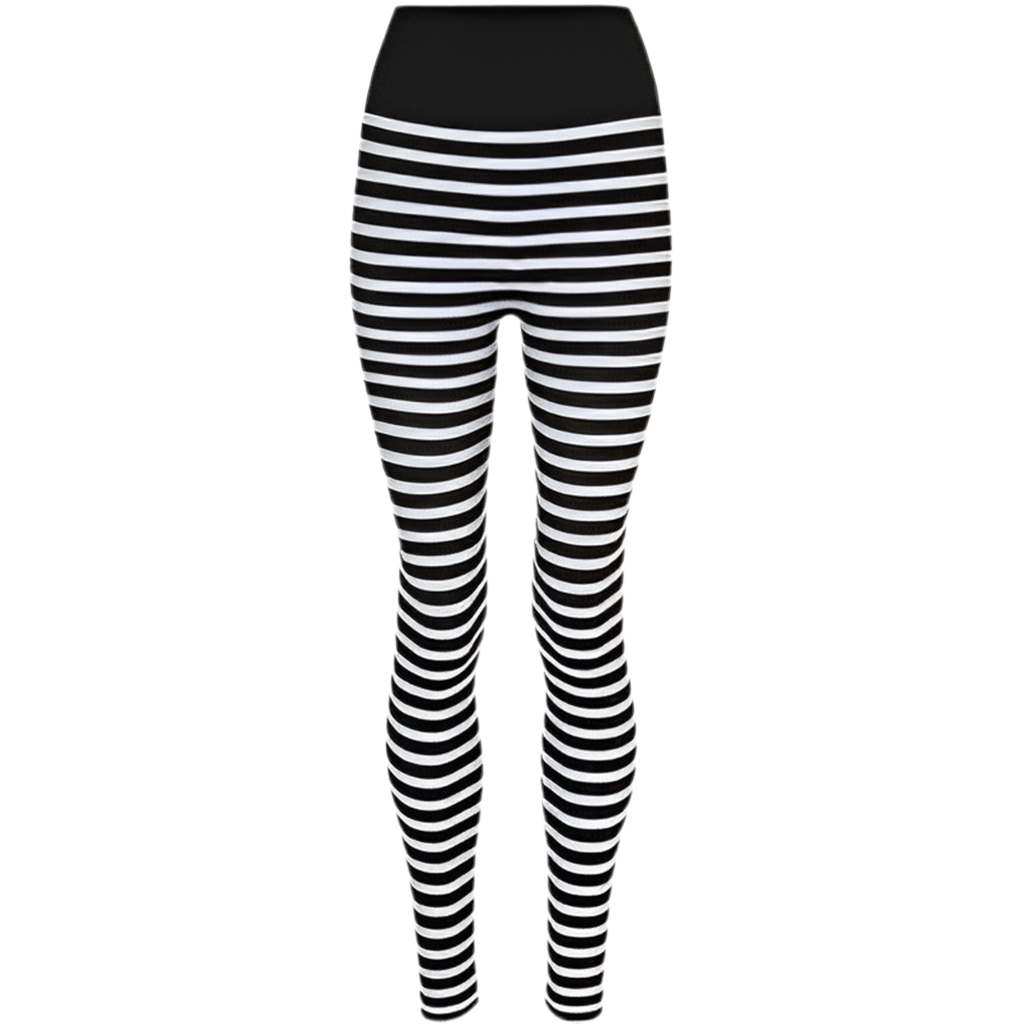 Arianna röndóttar Nero/Bianco -ONE SIZE PLUS