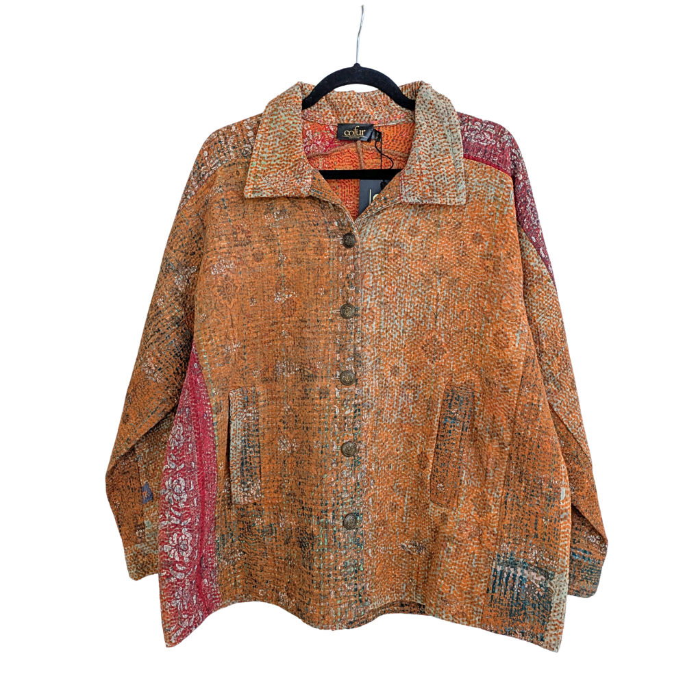 Cofur Joanna Kantha jacket no. 8