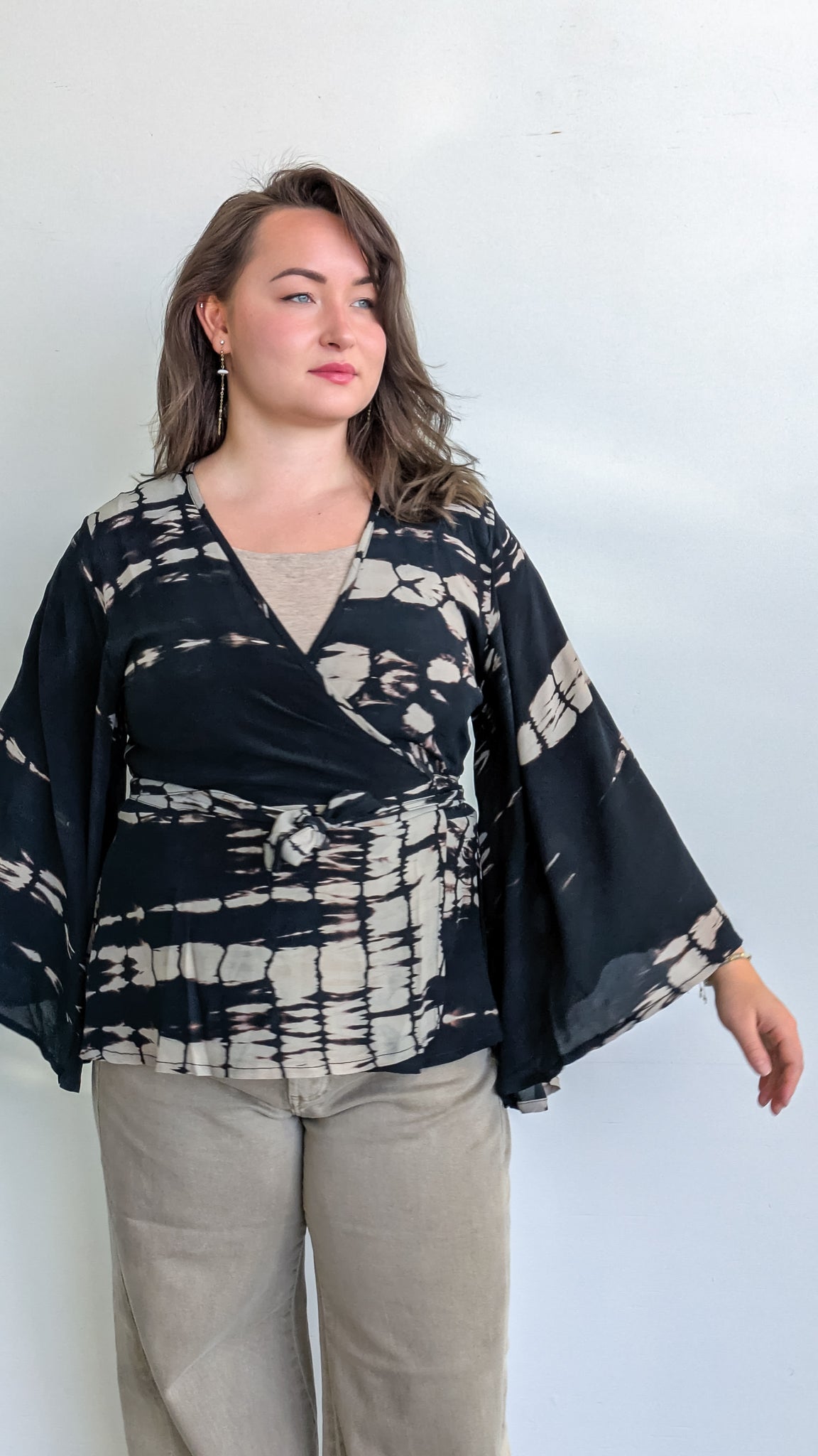 Cofur Wrap blússa M/L