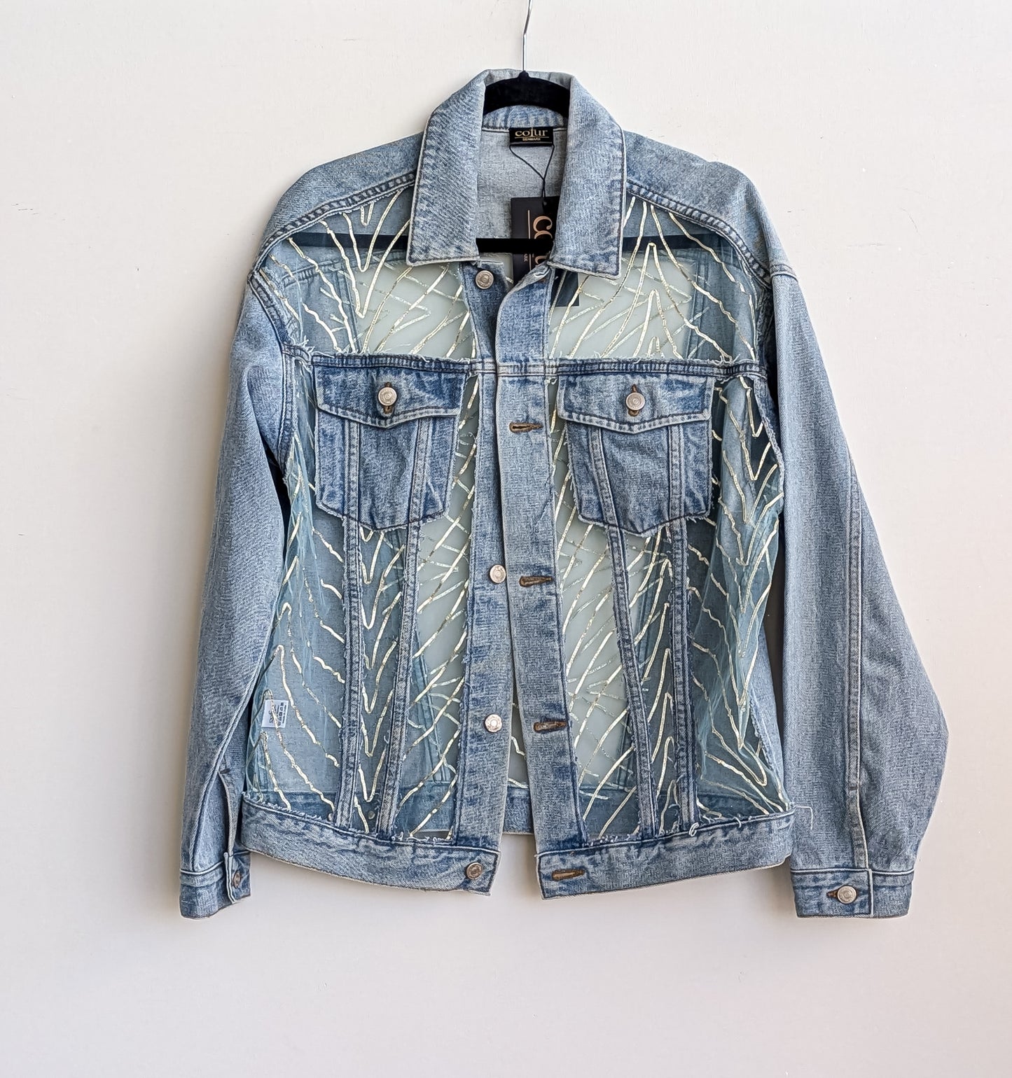 Cofur Lace Denim Jacket