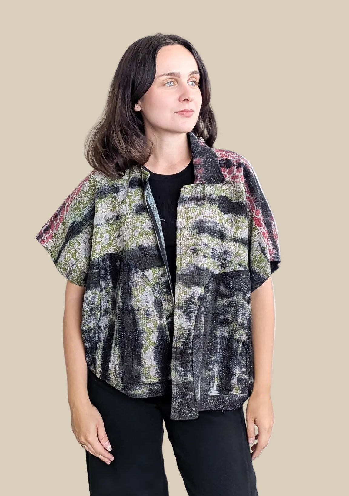 Cofur - Kantha Cape jakki