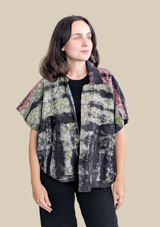 Cofur - Kantha Cape jakki