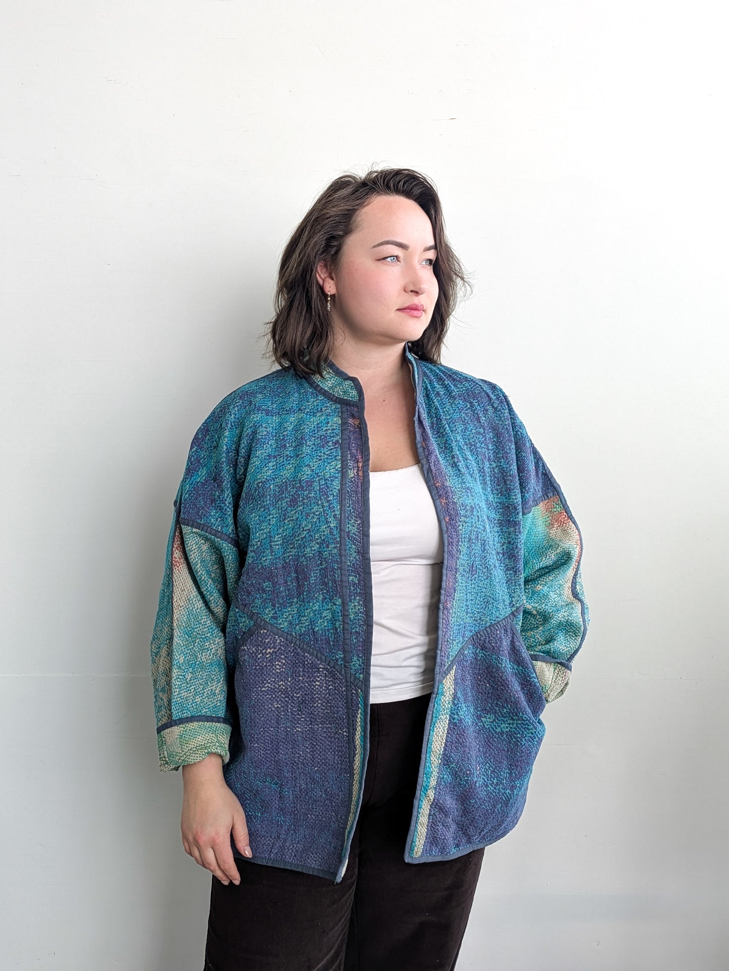 Cofur NOMA Kantha jacket Reverseble