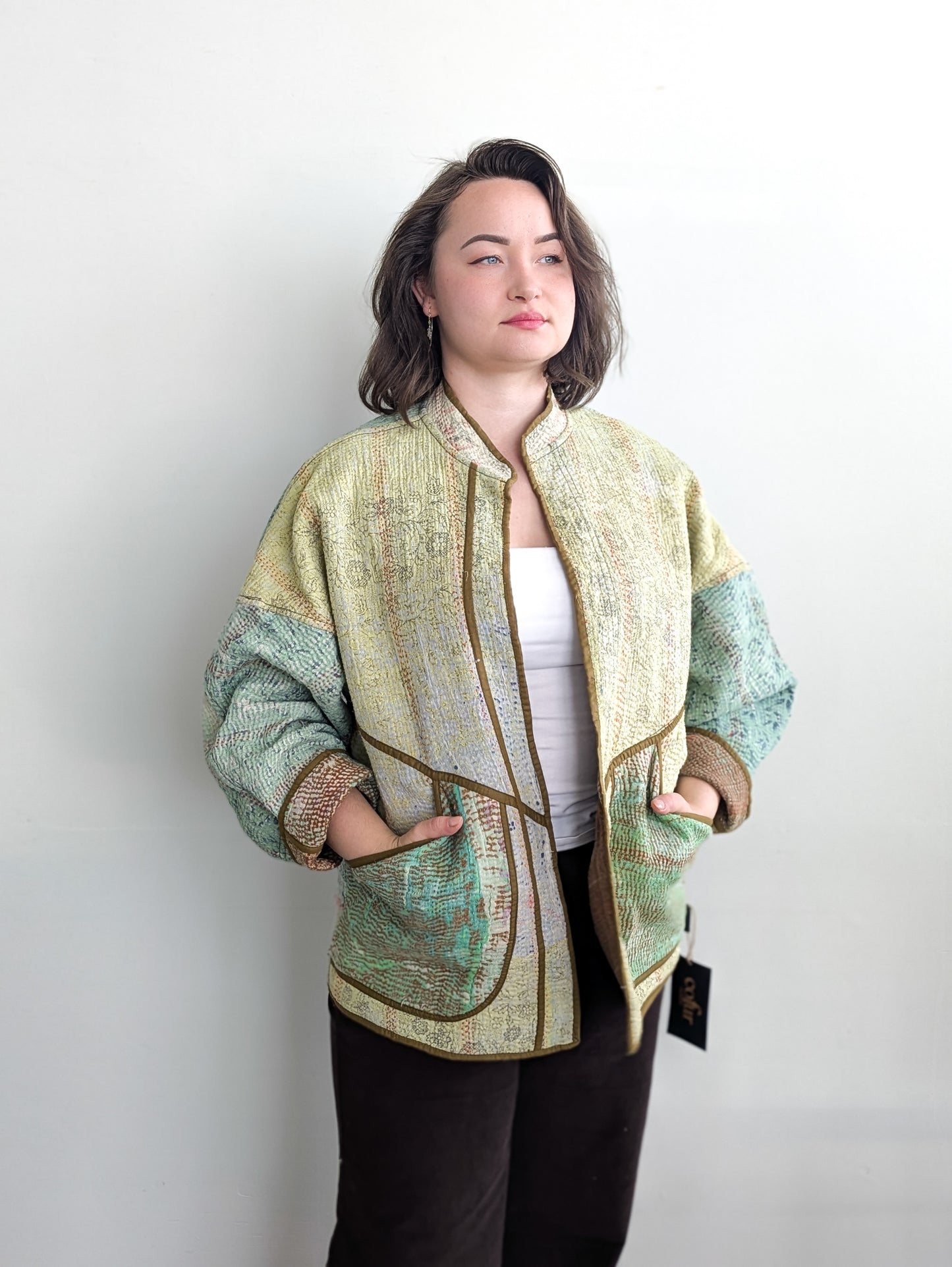 Cofur NOMA Kantha jacket Reverseble