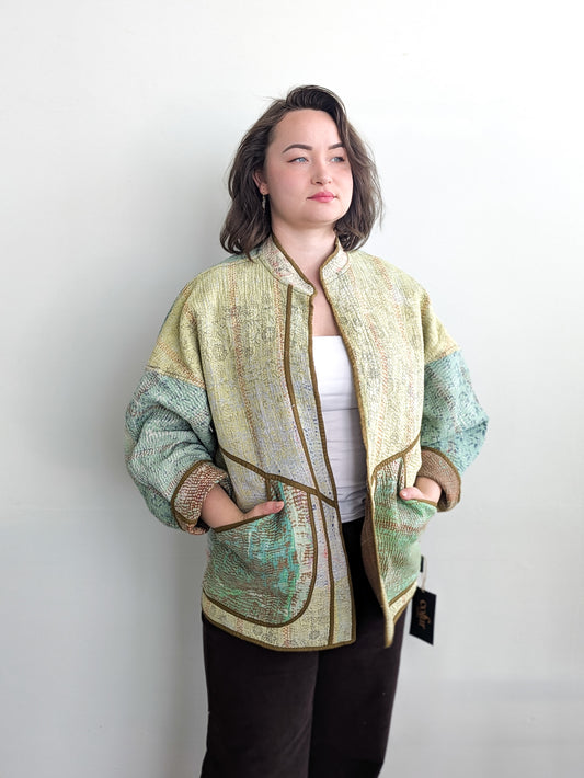 Cofur NOMA Kantha jacket Reverseble