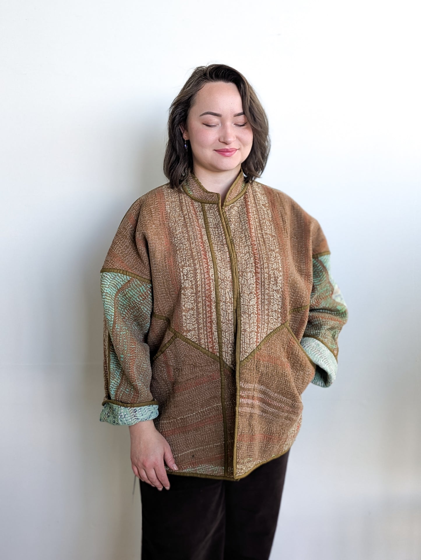 Cofur NOMA Kantha jacket Reverseble