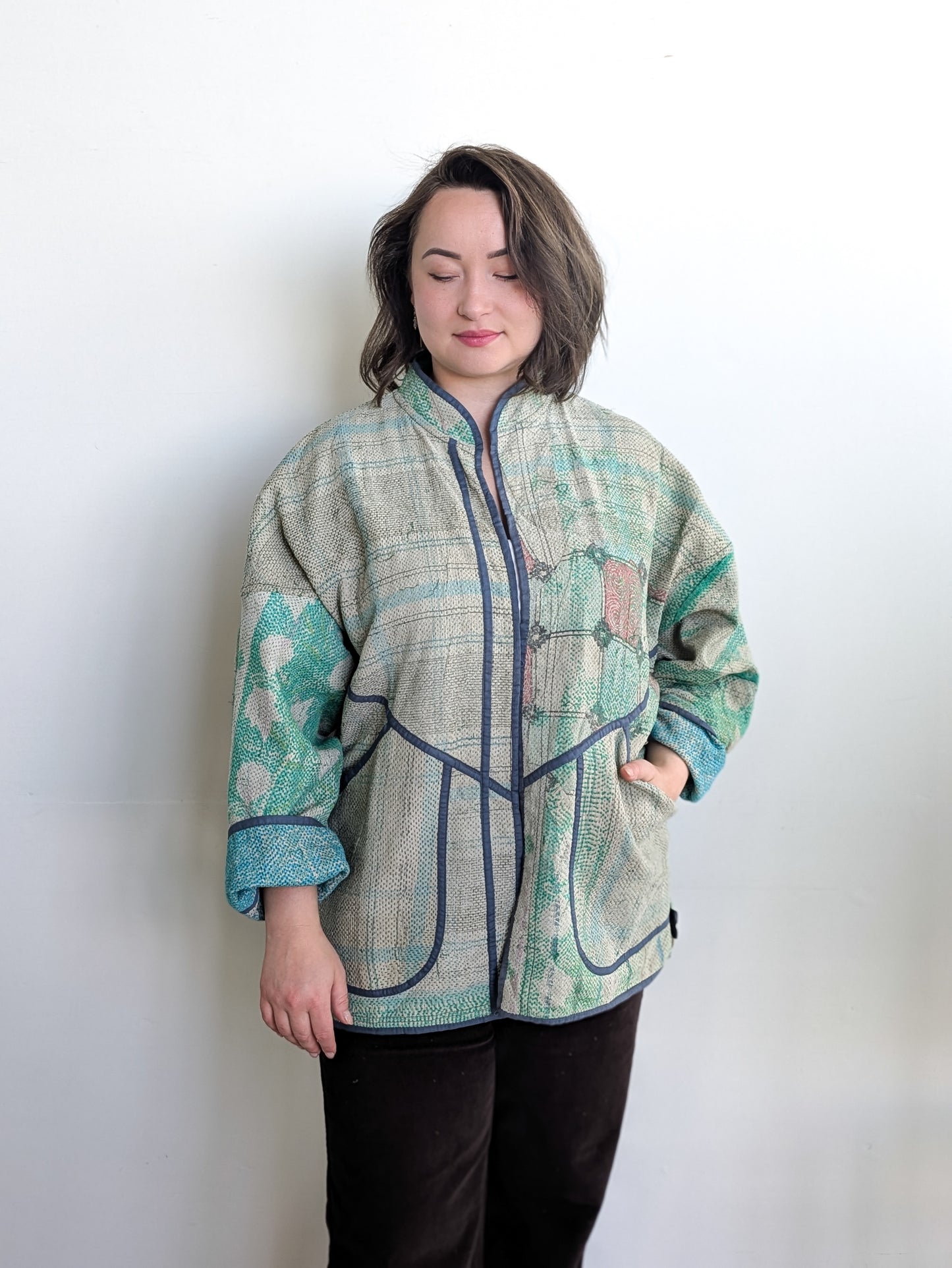 Cofur NOMA Kantha jacket Reverseble