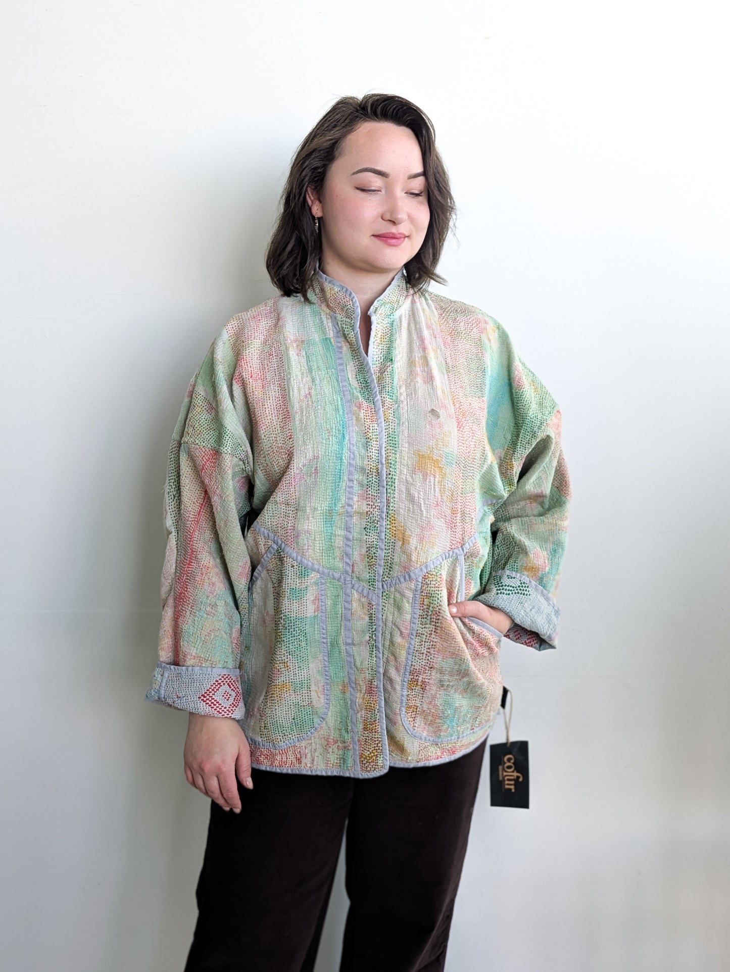 Cofur NOMA Kantha jacket Reverseble