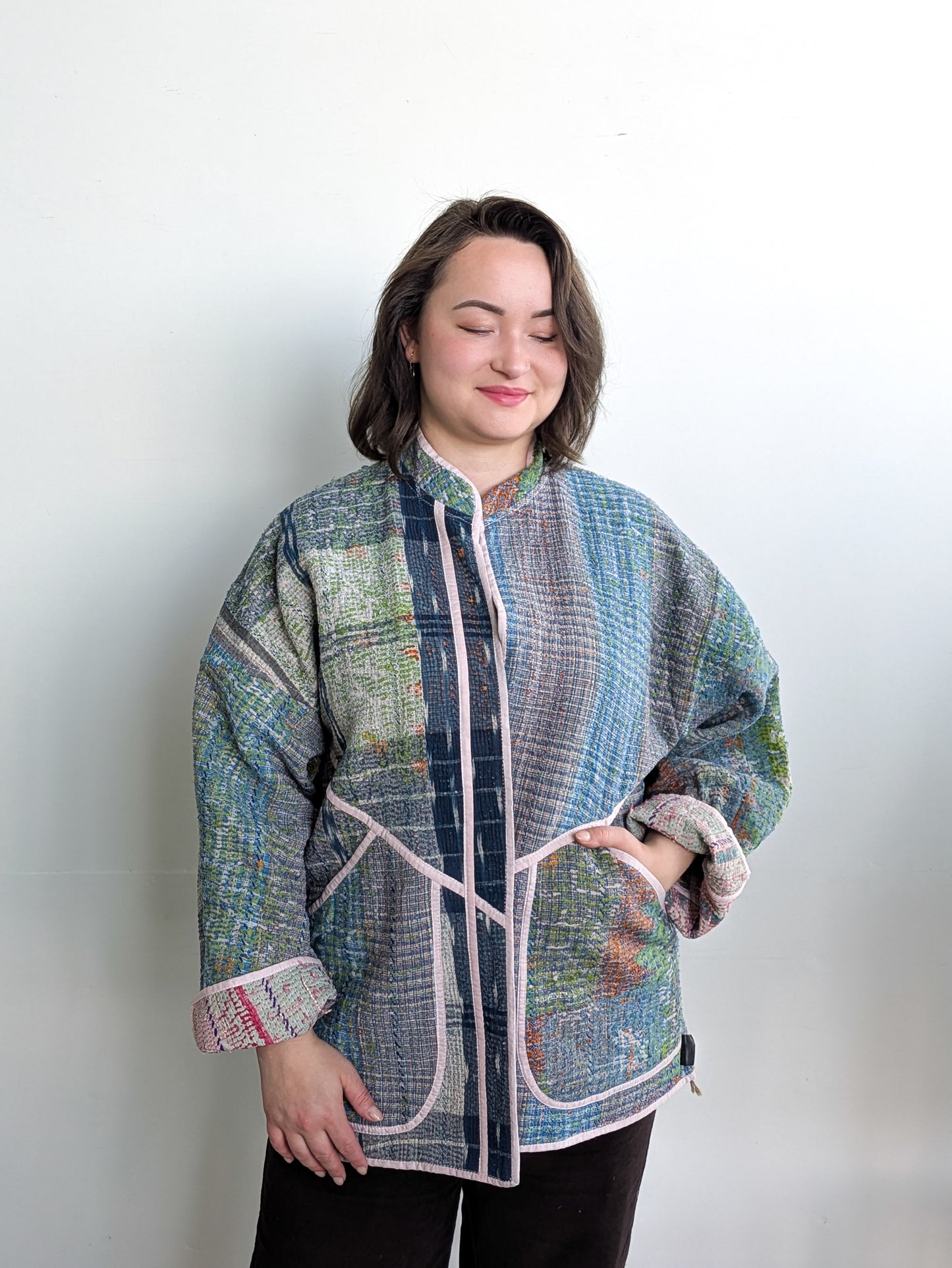 Cofur NOMA Kantha jacket Reverseble