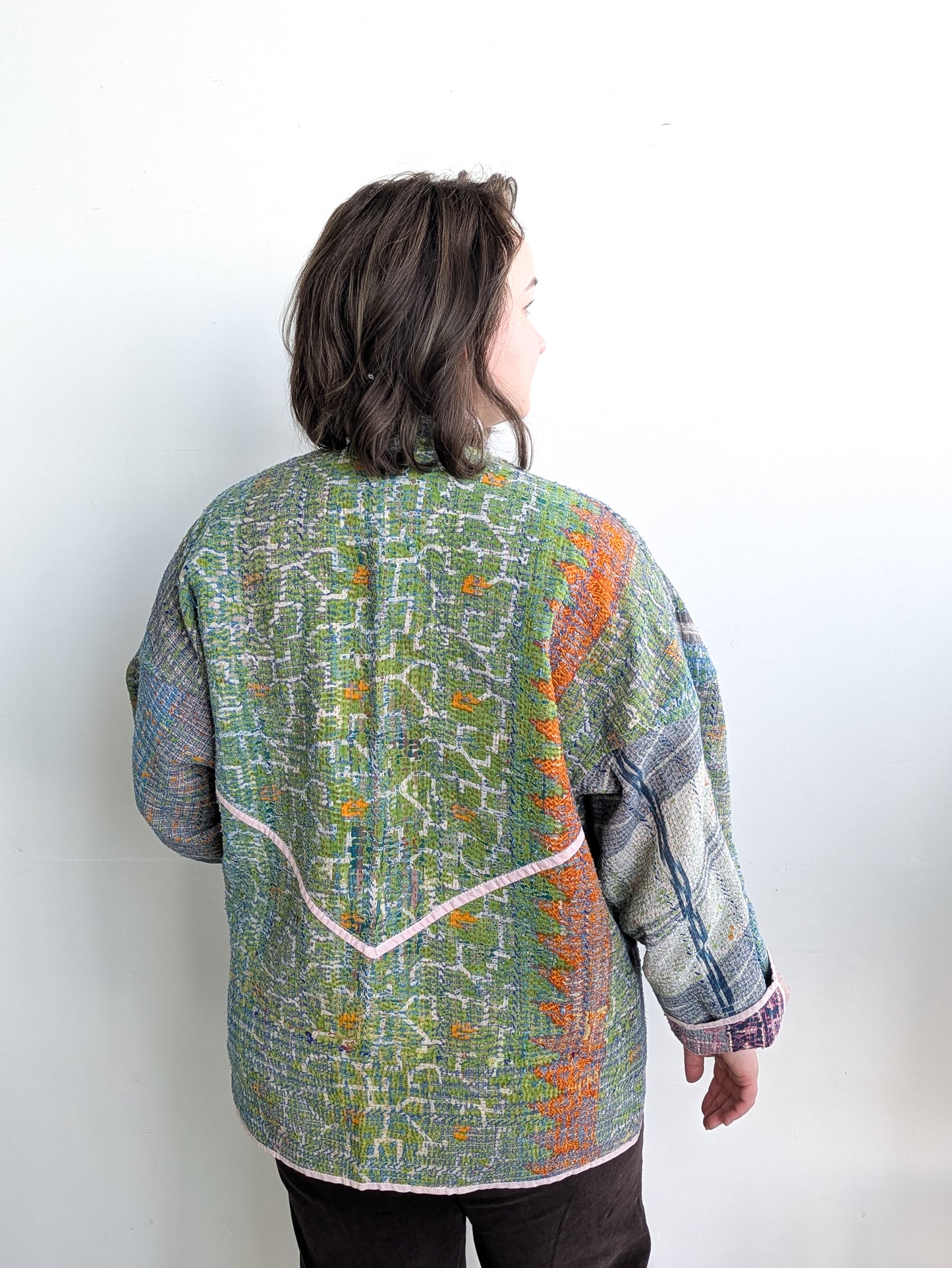 Cofur NOMA Kantha jacket Reverseble