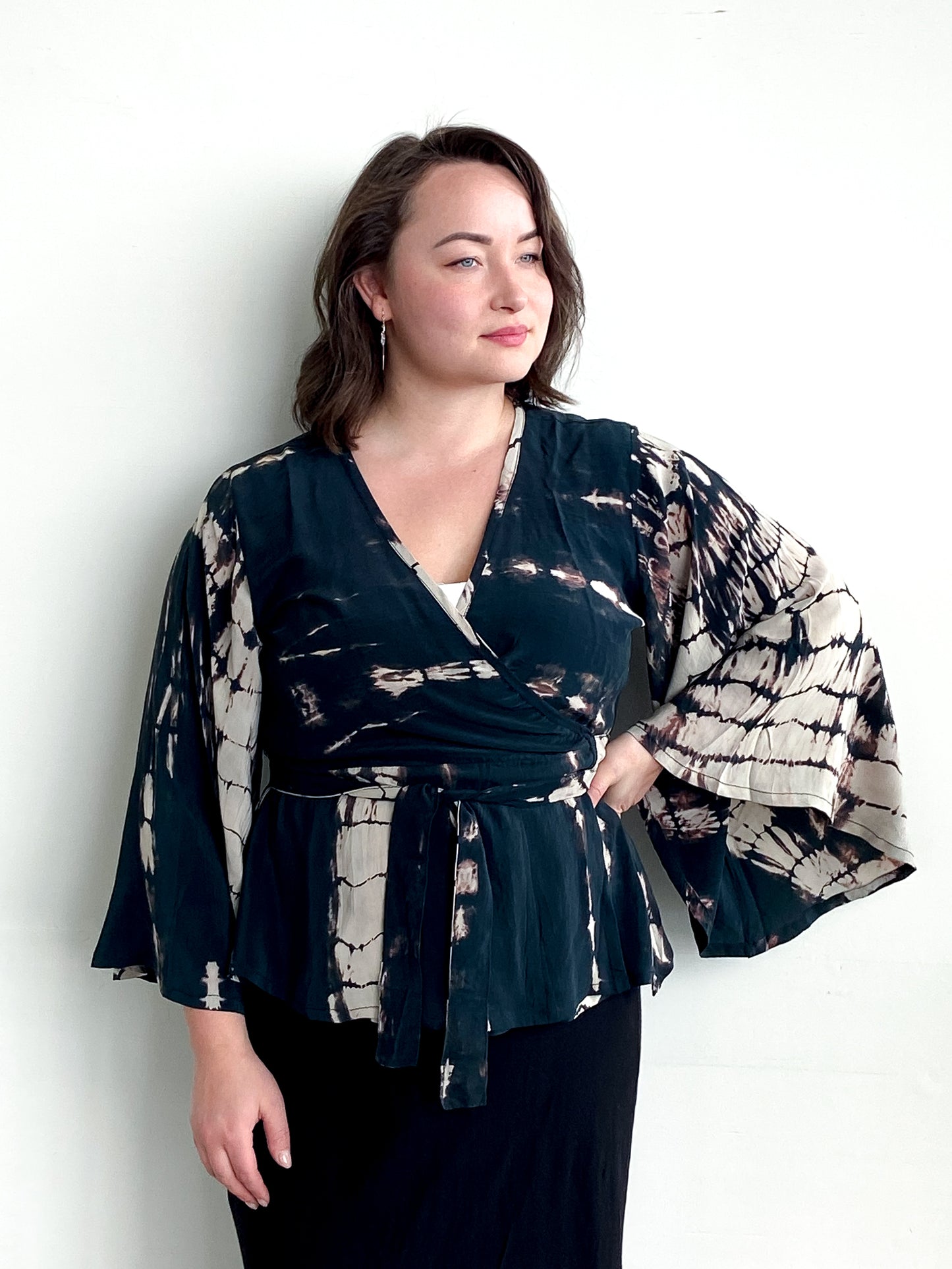 Cofur Wrap Blouse - M/L