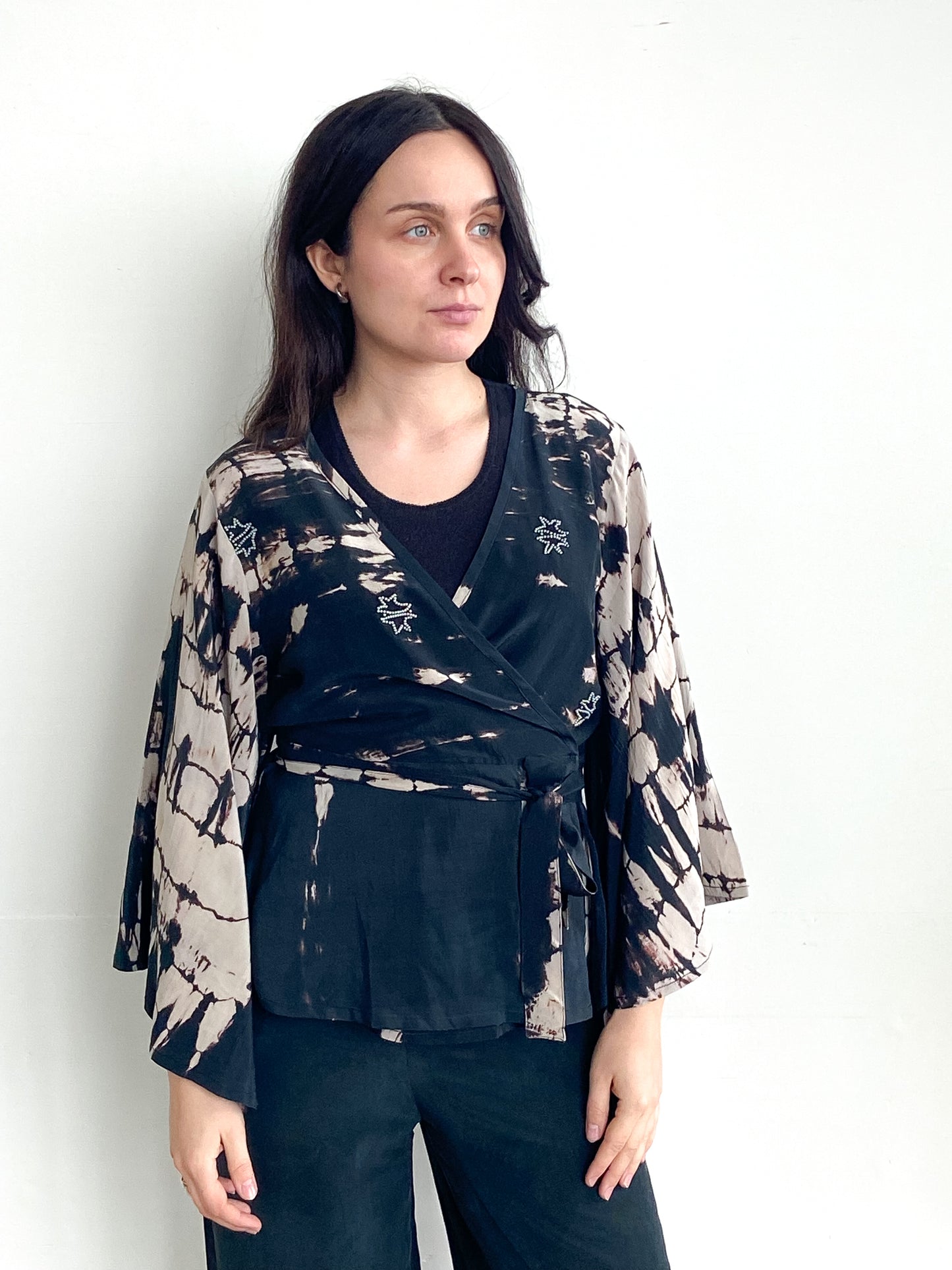 Cofur Wrap Blouse - S/M