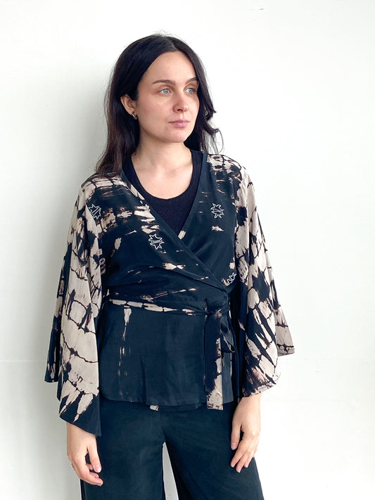 Cofur Wrap Blouse - S/M