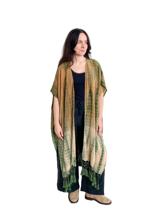 Cofur Fringe Kimono
