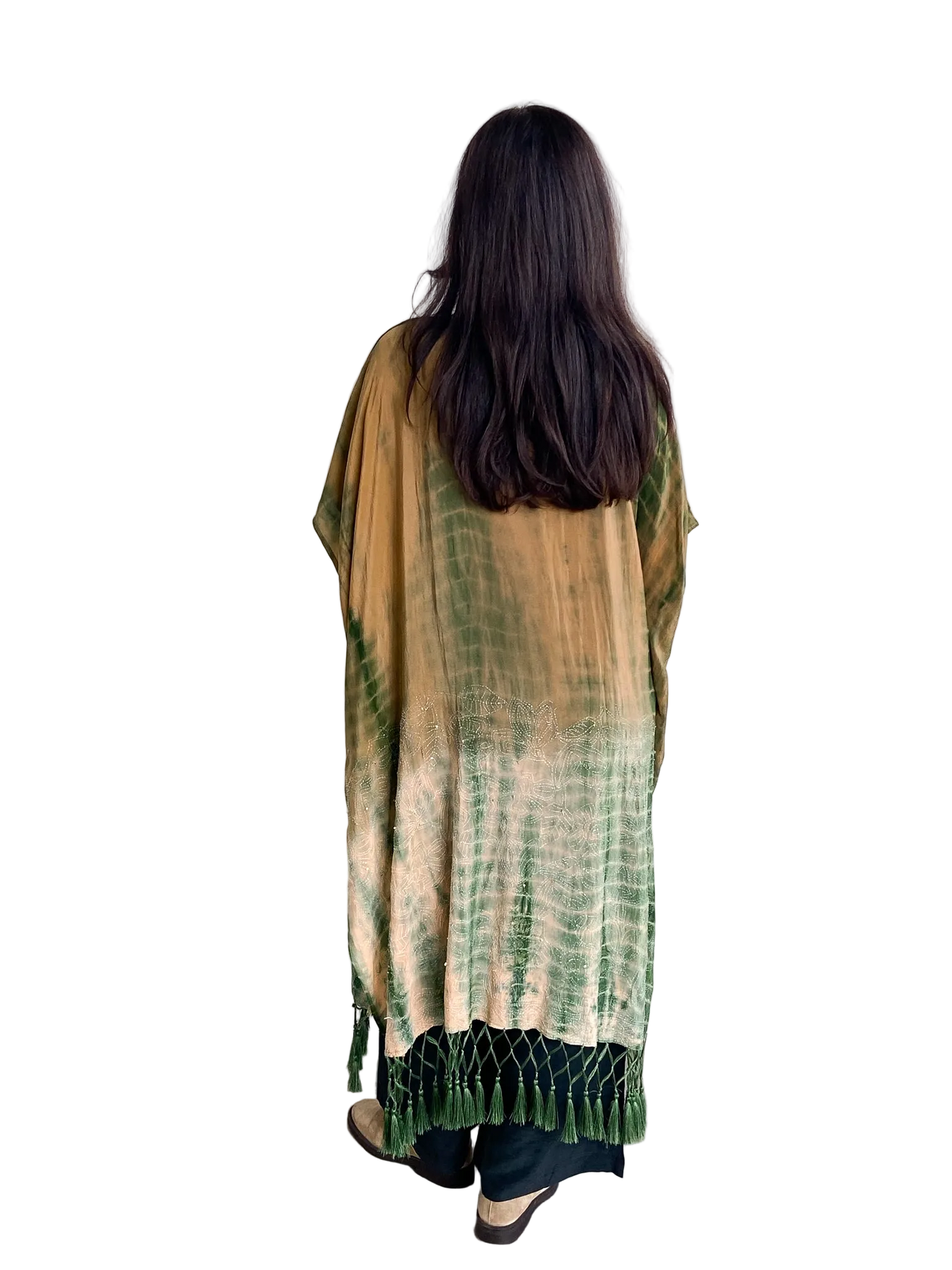 Cofur Fringe Kimono