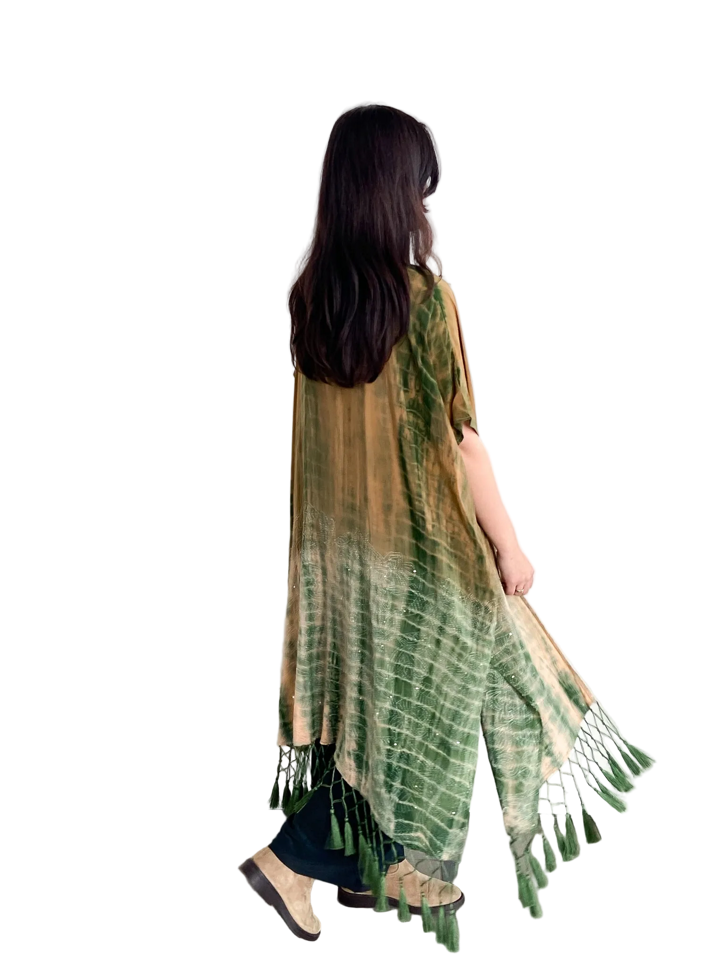 Cofur Fringe Kimono
