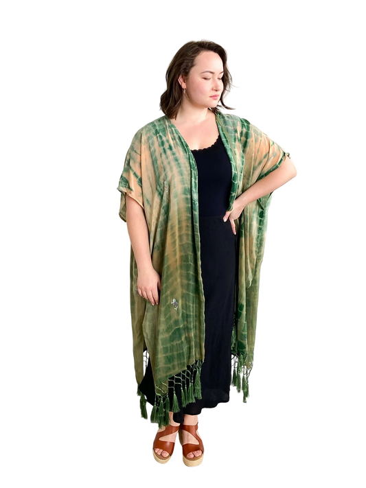 Cofur Fringe Kimono