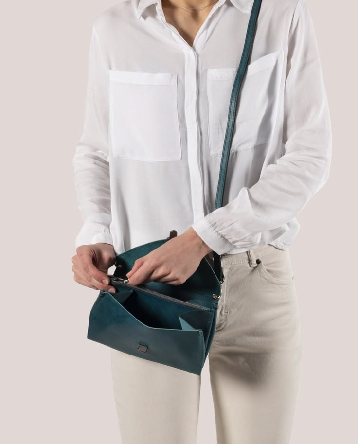 Harolds - Leðurveski Clutch Medium