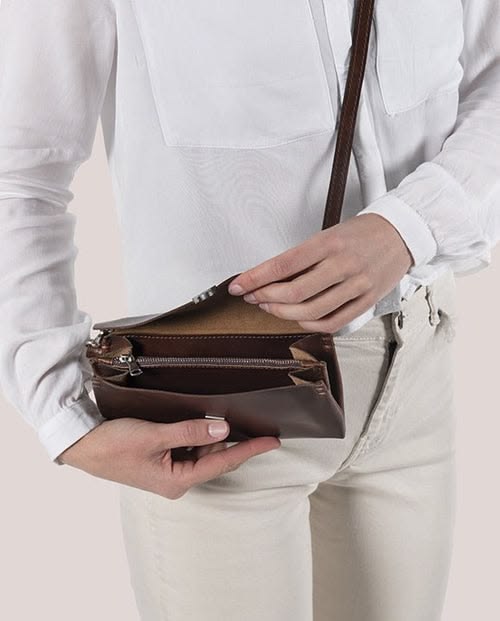 Harolds - Leðurveski Clutch Small