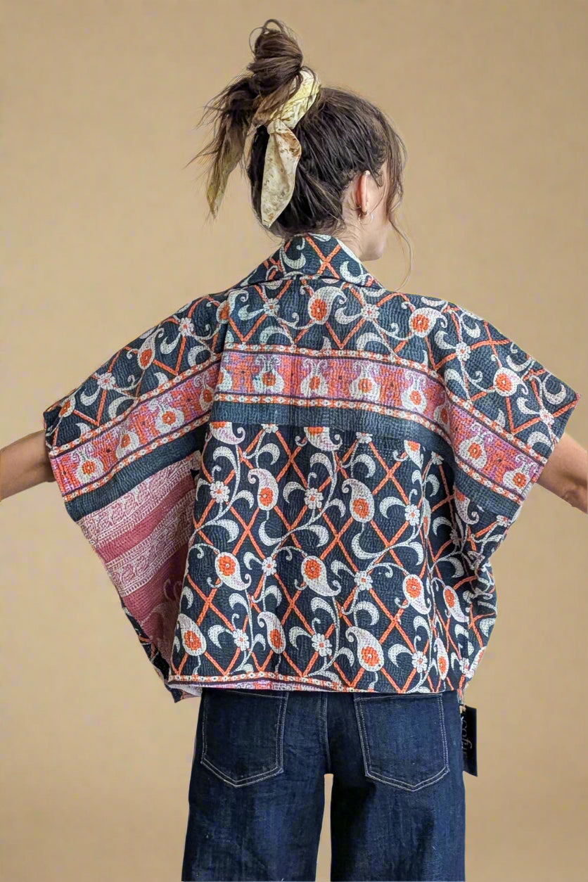 Cofur - Kantha Cape jakki