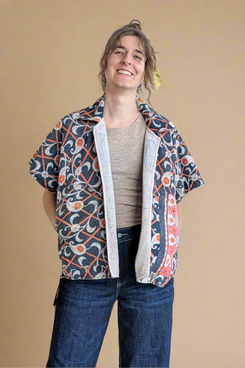 Cofur - Kantha Cape jakki