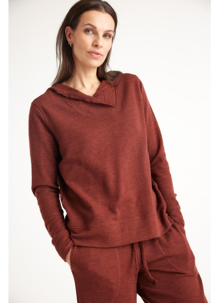 by basics (4061) – Merino hettupeysa með vösum- 4 litir