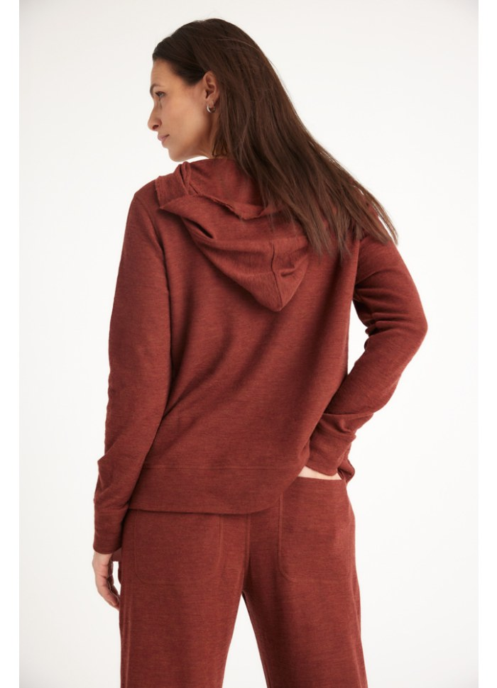 by basics (4061) – Merino hettupeysa með vösum- 4 litir