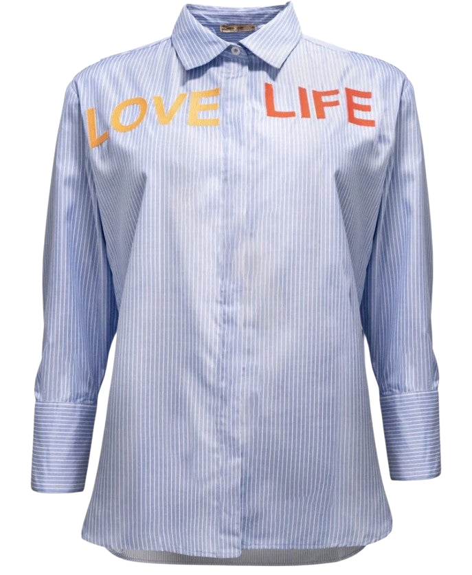 Costamani - Letter Shirt blá